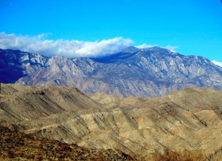 Rain Shadow Effect on Mount San Jacinto in Palm Springs