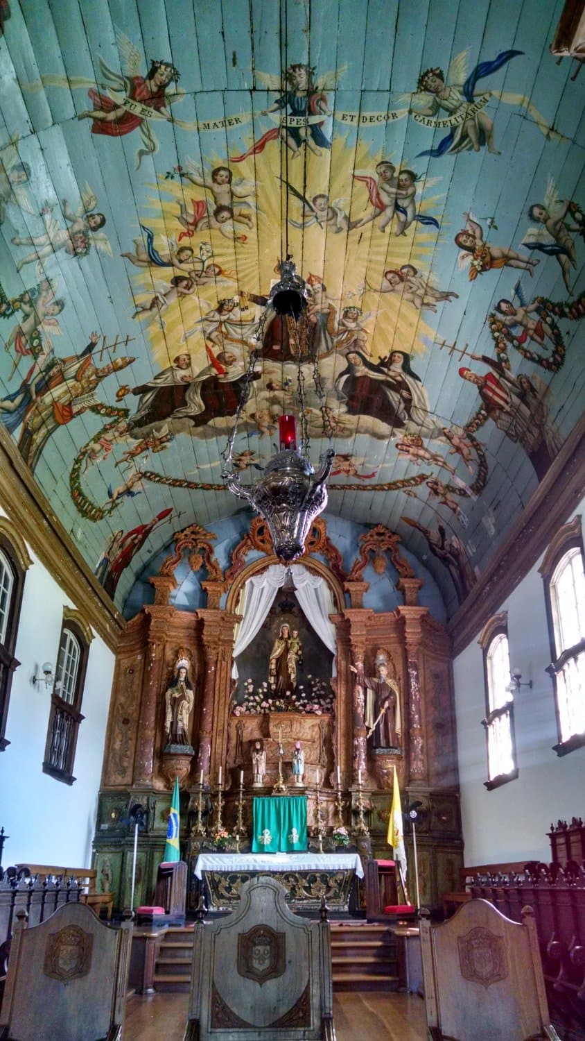 teto do altar