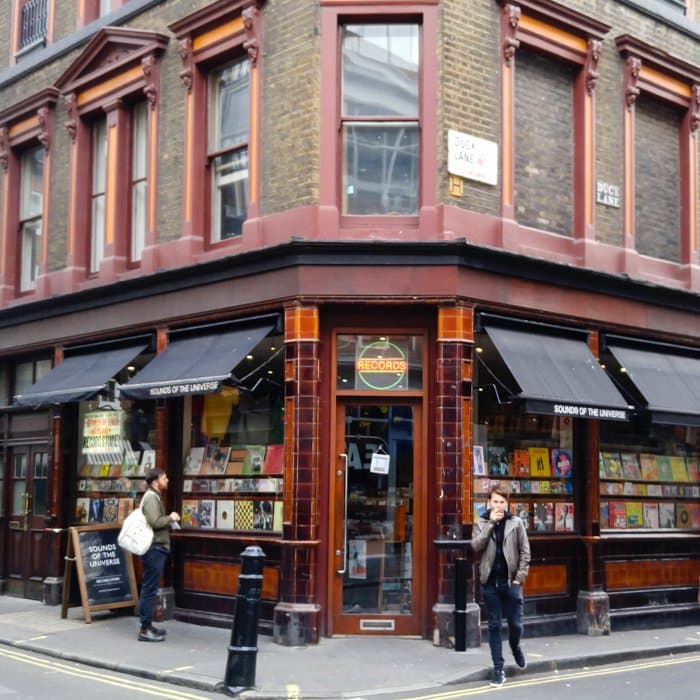 Sounds of the Universe in Soho, London. Heaven for music junkies.