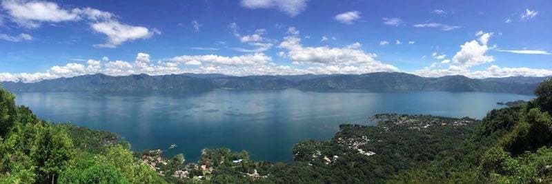 Panoramic view from Cerro de Oro