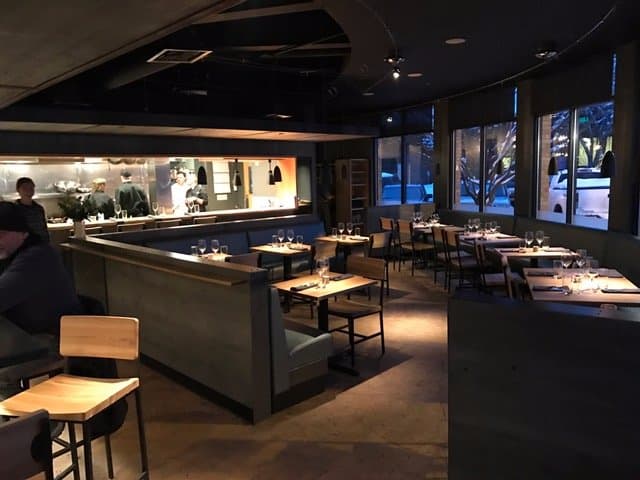 Open Kitchen for the best view of the action ask to dine at the "foodbar"