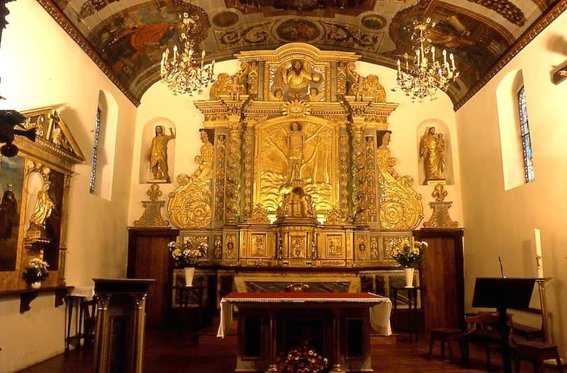 Église Saint-Sébastien, Jatxou (Pyrénées-Atlantiques, Nouvelle Aquitaine), France.