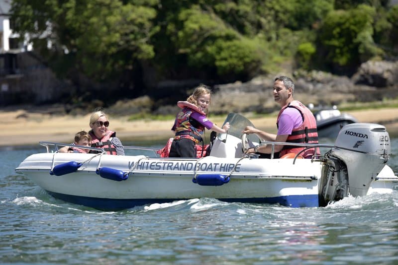 The CAP400 is great for families. Easy to beach and perfect for exploring the estuary.