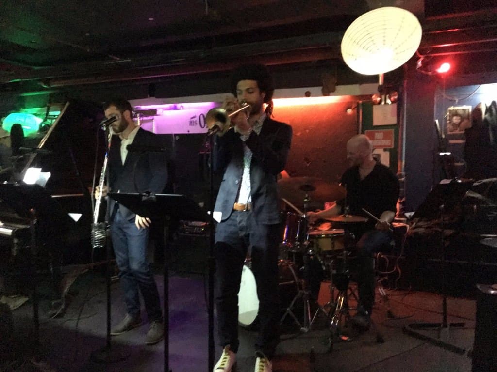 Fun spot full of energy - here is a live jazz act doing their thing! Excellent!