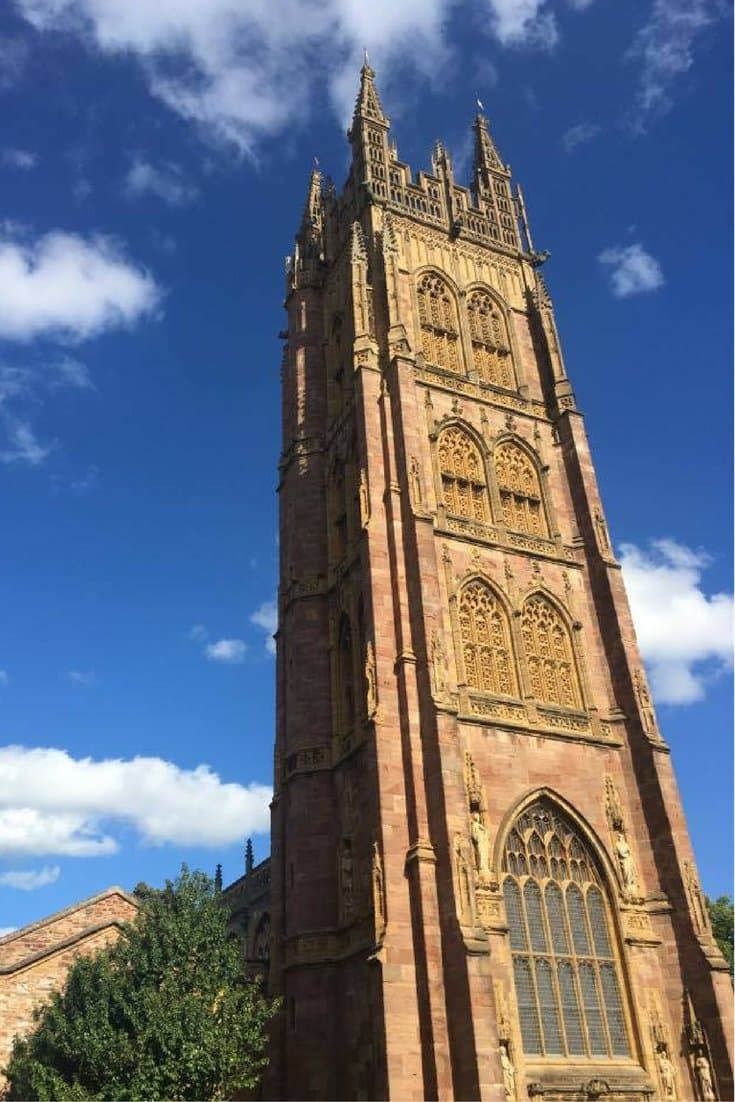 St Mary Magdalene in the sun.