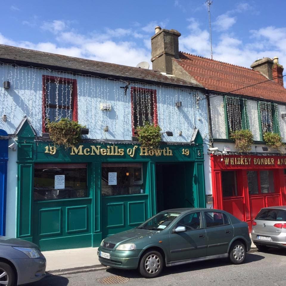 The outside of McNeills. The pub and restaurant
