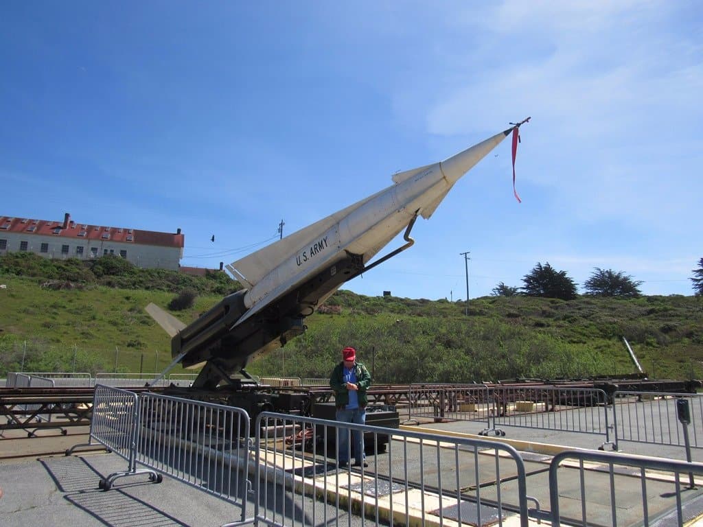 The missile launch demonstration