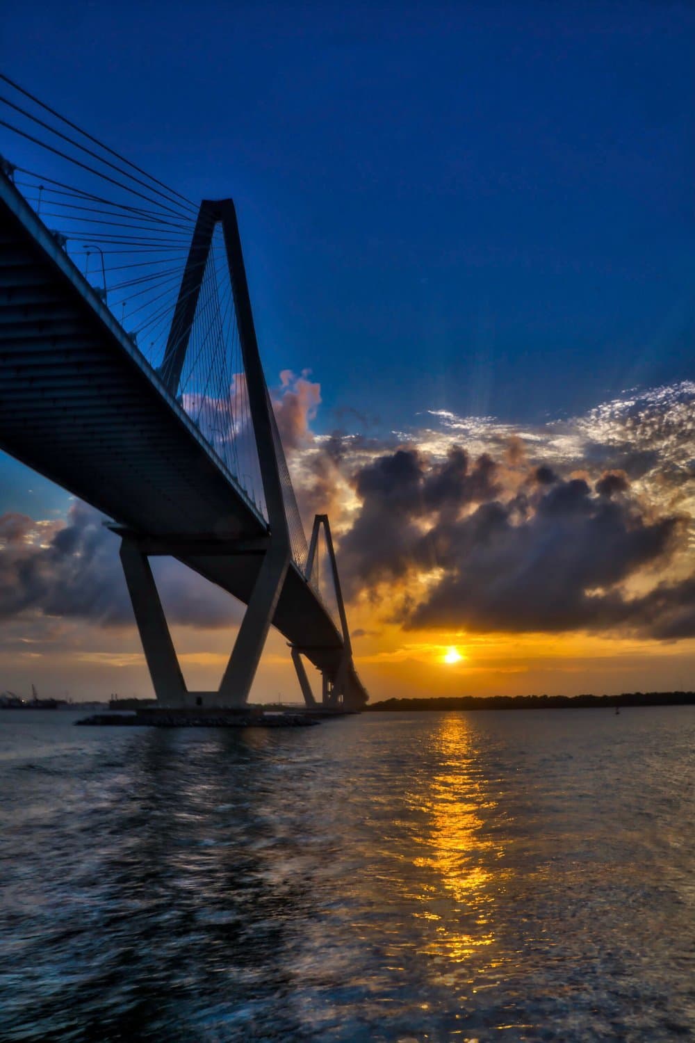 A sunset in late April 2017