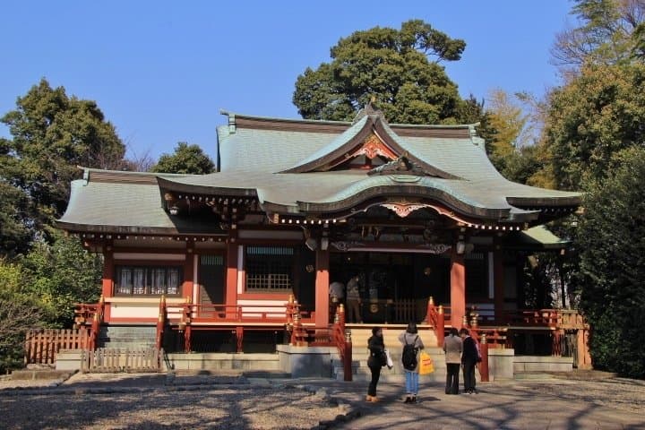 武蔵野八幡宮　社殿