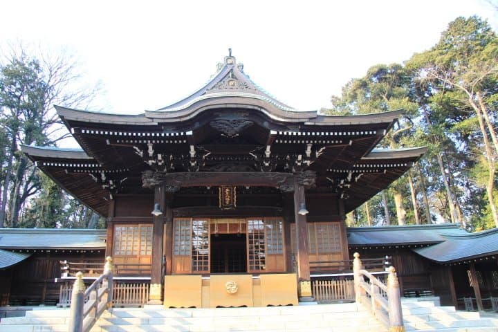 井草八幡宮　社殿
