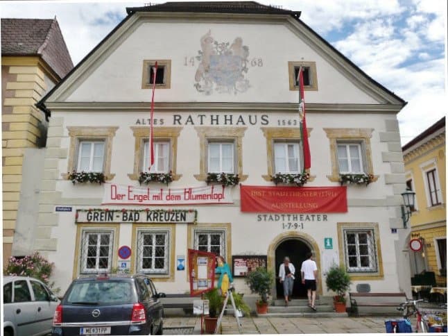 facade of the theater
