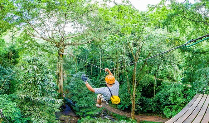 Zipline Chiang Mai - Flight of The Gibbon
