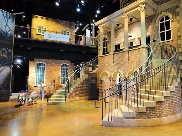 replica of the Greenville County Records building