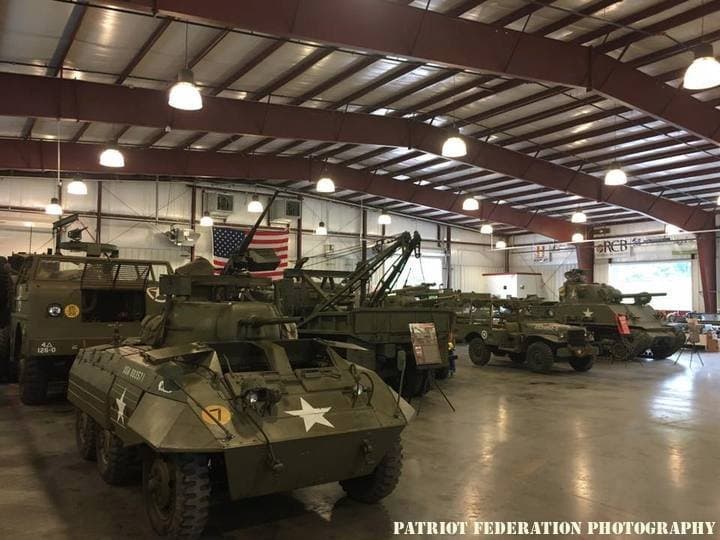 Tanks are behind these vehicles