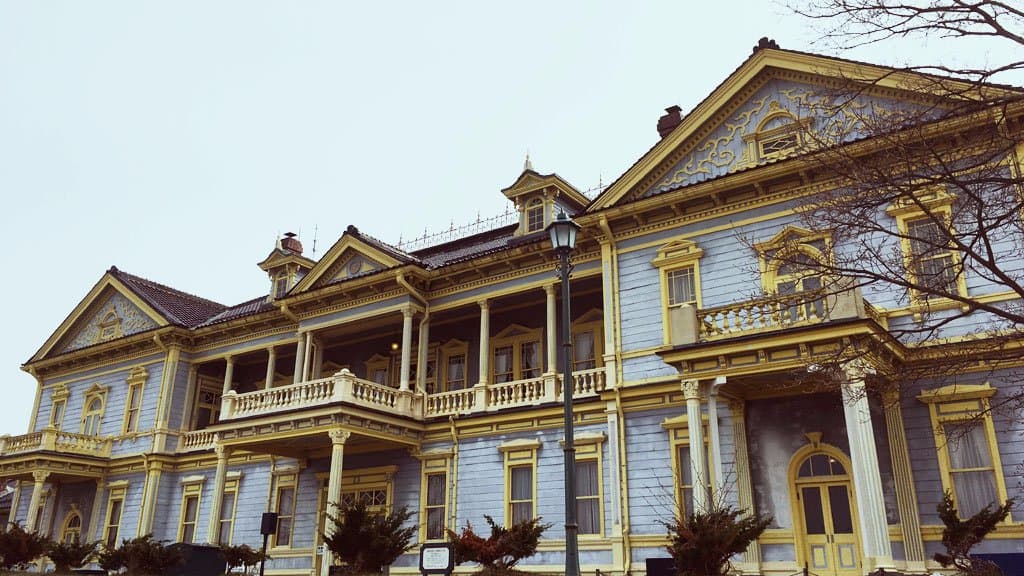 The Old Public Hall of Hakodate Ward's Exterior.