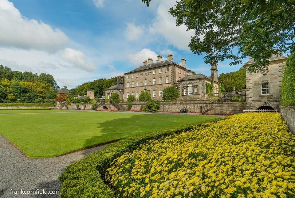 Lawns in front of Pollok House. Photo credit: Frank Cornfield Photography