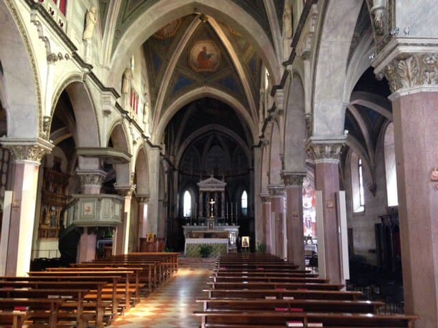 View towards Altar with Pulpit to left
