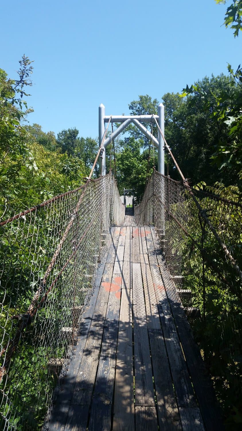 The Swinging Bridge, Pawhuska OK