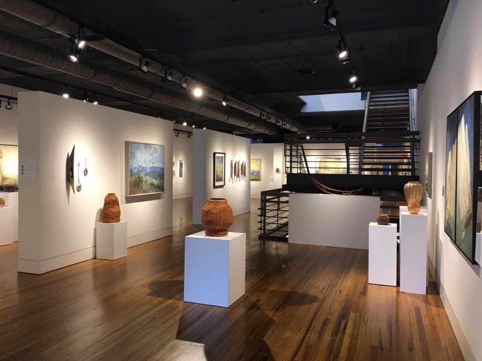 Gallery shot during the "Outside Inspirations" exhibition.