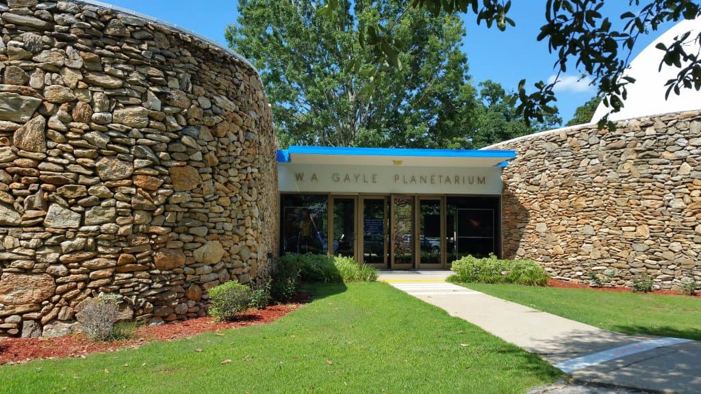 Entrance to the Planetarium