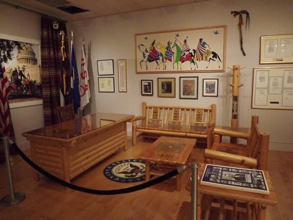 Ft Lewis museum Senator Nighthorse Campbell office