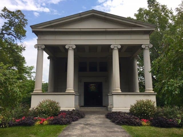 Front of Wade Chapel