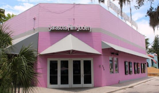 Burns Court Cinema located in Historic Burns Ct District