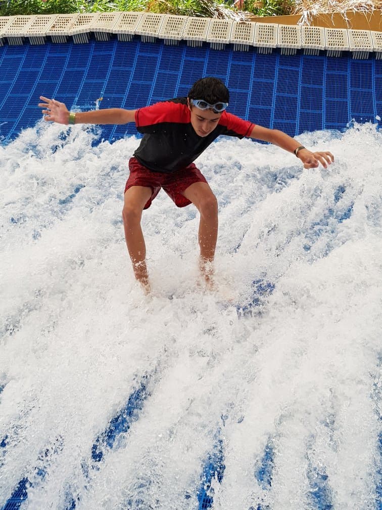 Heated Indoor Water Splash Zone