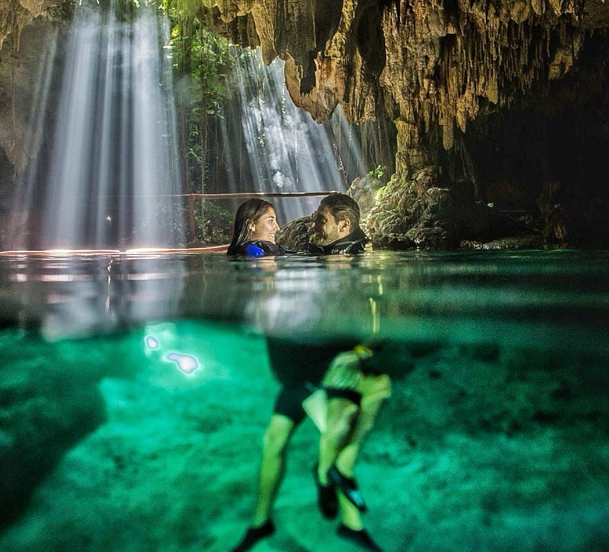 Besos amazed by the beauty of these natural treasures