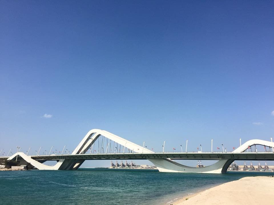 Another view of the modern bridge!