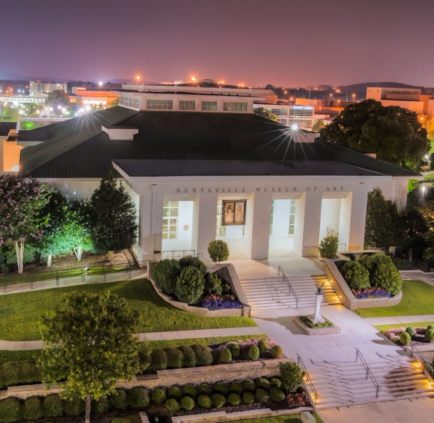 The Huntsville Museum of Art is located in Downtown Huntsville's Big Spring Park