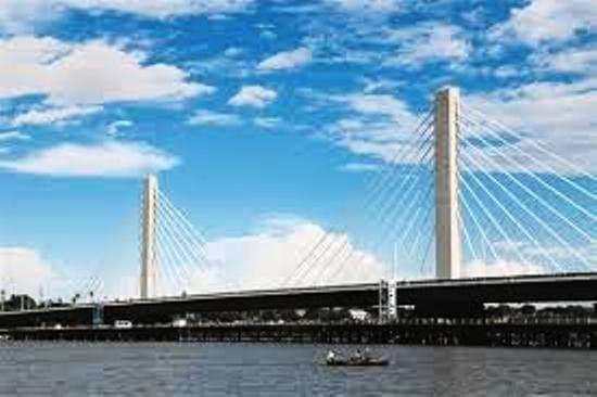 Nyerere Bridge, located at Kigamboni, the largest bridge in East and Central Africa