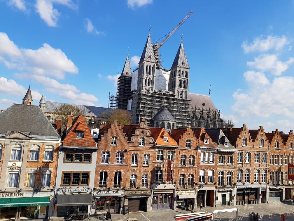 Notre Dame Cathedral in Tournai