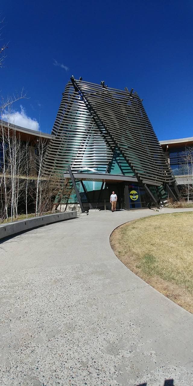 Exterior of the building