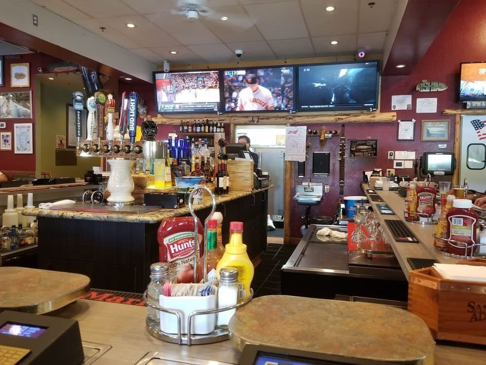 Bar area