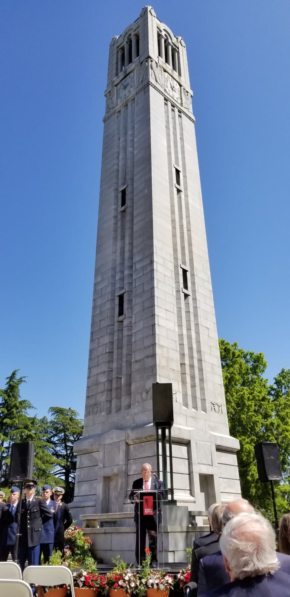 WWI Centennial Rear Adniral Bennie Suggs - Master of Ceremonies