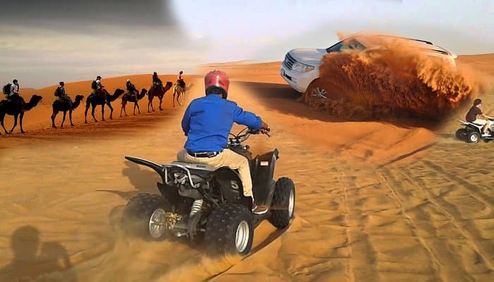Explore the night-time secrets of this golden, sandy paradise with our desert safari tour packag