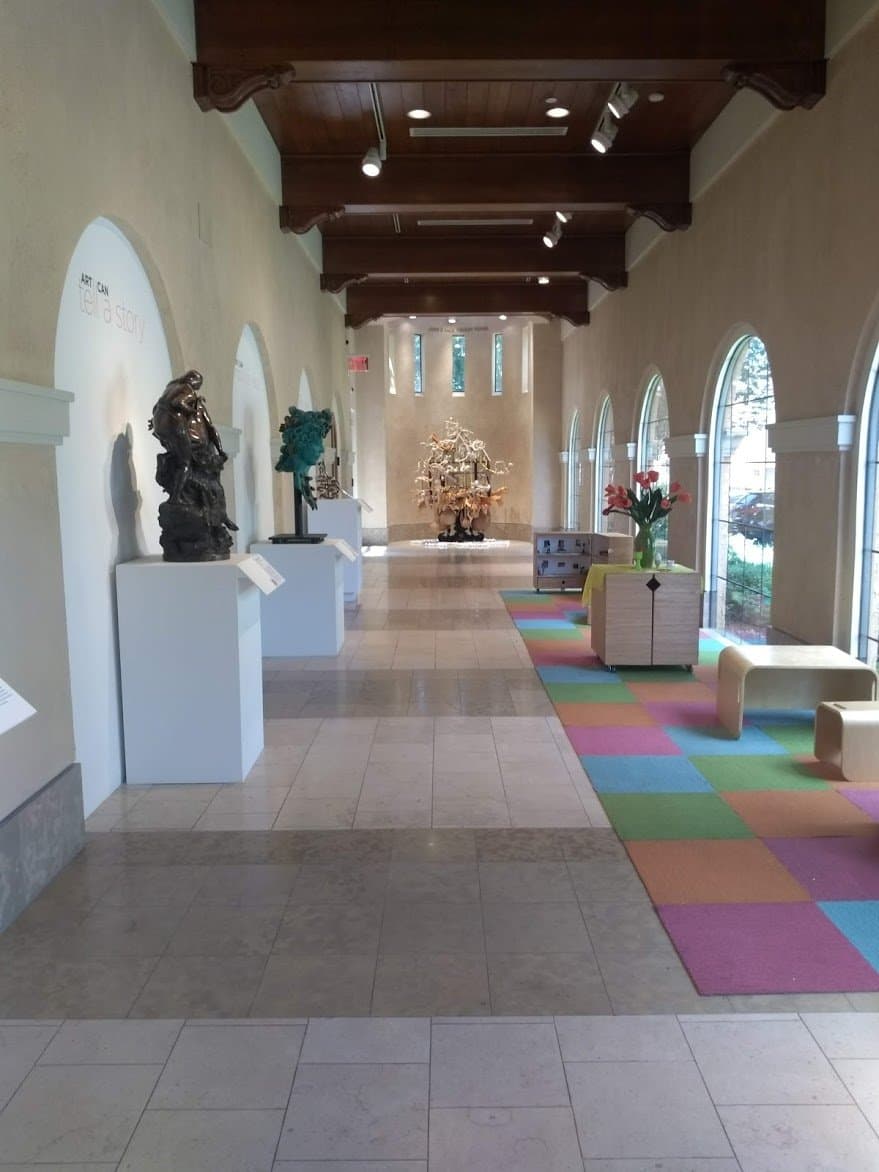 First exhibit area