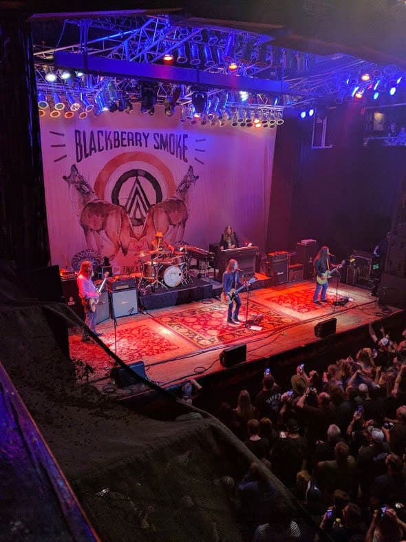 Blackberry Smoke has a cult following - have them back more often!!!