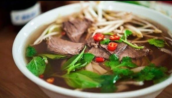 Delicious Beef Pho.