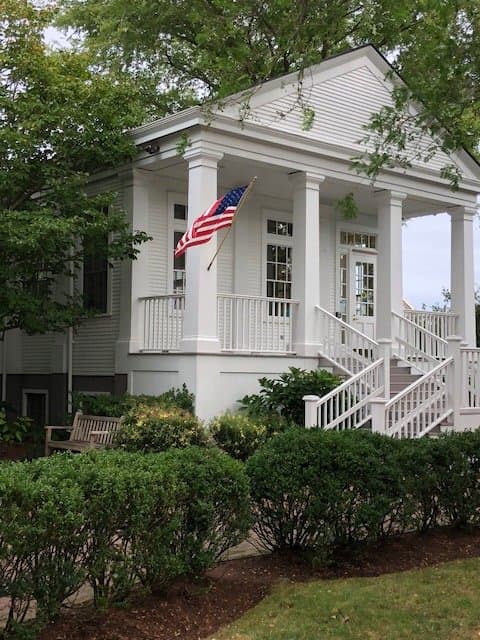 Front of Nantucket Atheneum