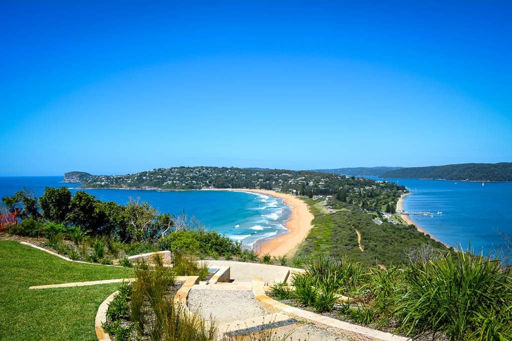 Palm beach as seen from Barrenjoey Headland