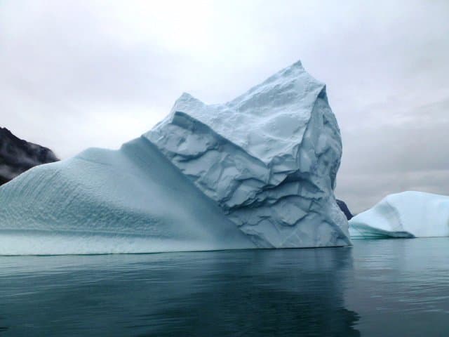 Icebergs all around. Magnificent!