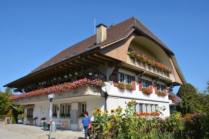 The new building where we had lunch