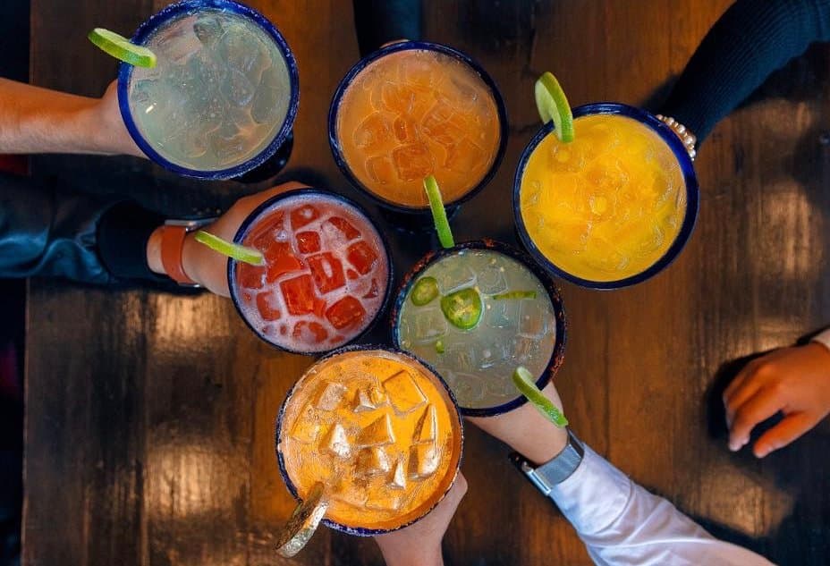 Cheers to after work cocktails during Happy Hour 