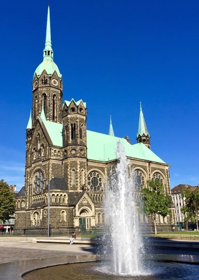 L'église protestante (Evangelische Hauptkirche) in Rheydt
