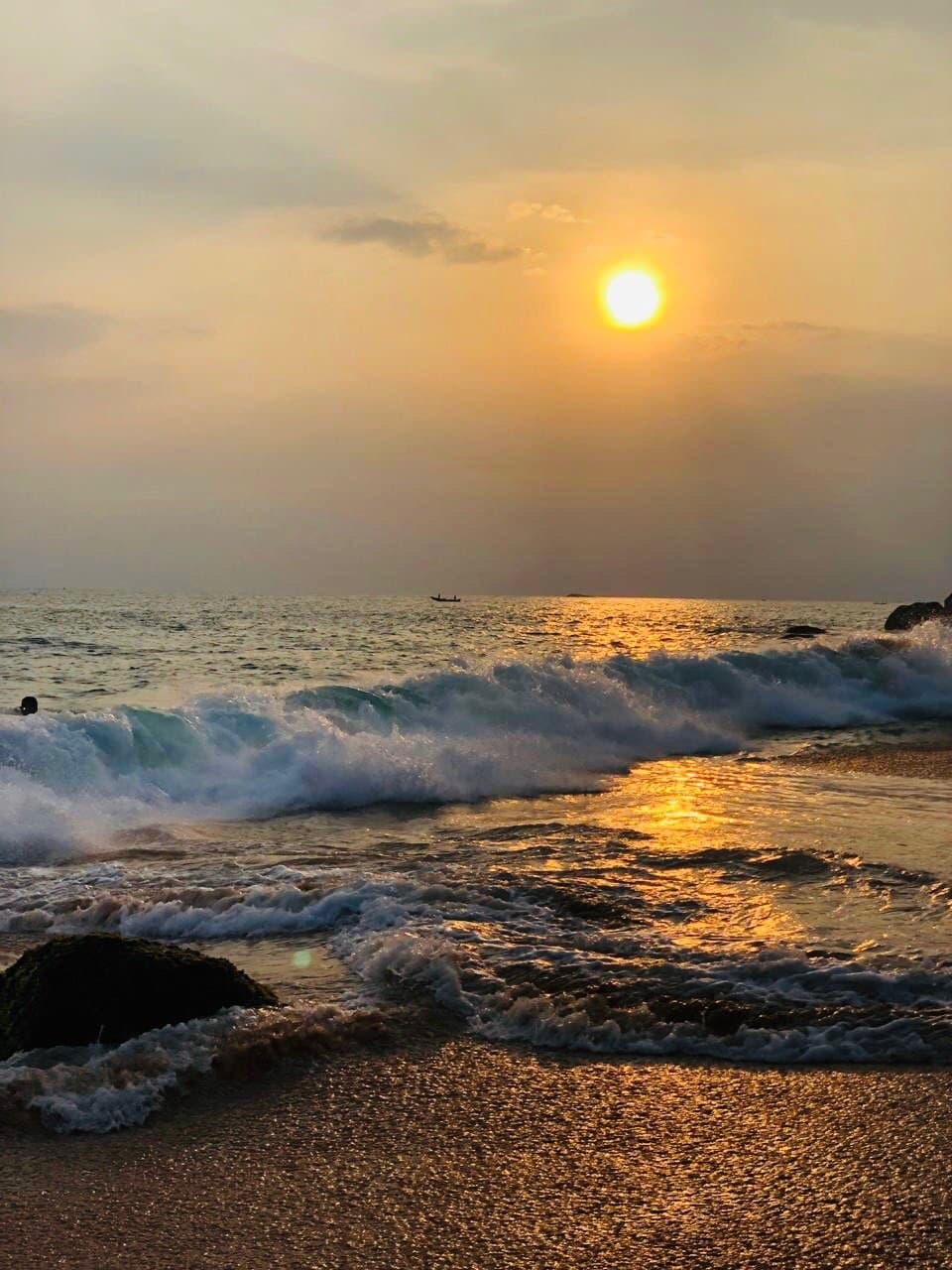 Muttom Beach Kanyakumari
