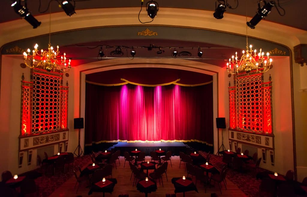 The main theatre was re-named as the Qayqayt Stage to honour the local First Nation with their consent.