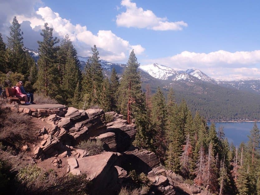 My husband and my mom. Totally doable in a wheelchair - you've just got to be fit to make it!! Highly recommended. 