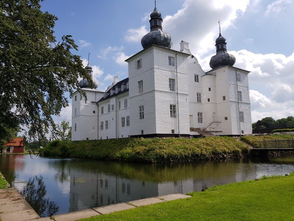 Engelsholm Castle and Lake Denmark